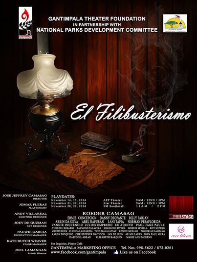 Gantimapala Theater’s El Filibusterismo