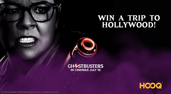 Win a trip to Hollywood for the Ghostbusters World Premiere with HOOQ