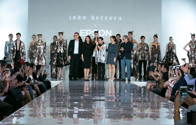 Fashion Visionary John Herrera and Epson Team Up Digital Textile Printers
