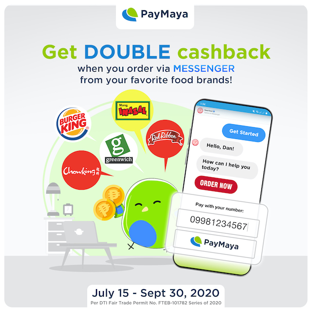 Get Twice the Perks when you Pay with PayMaya!