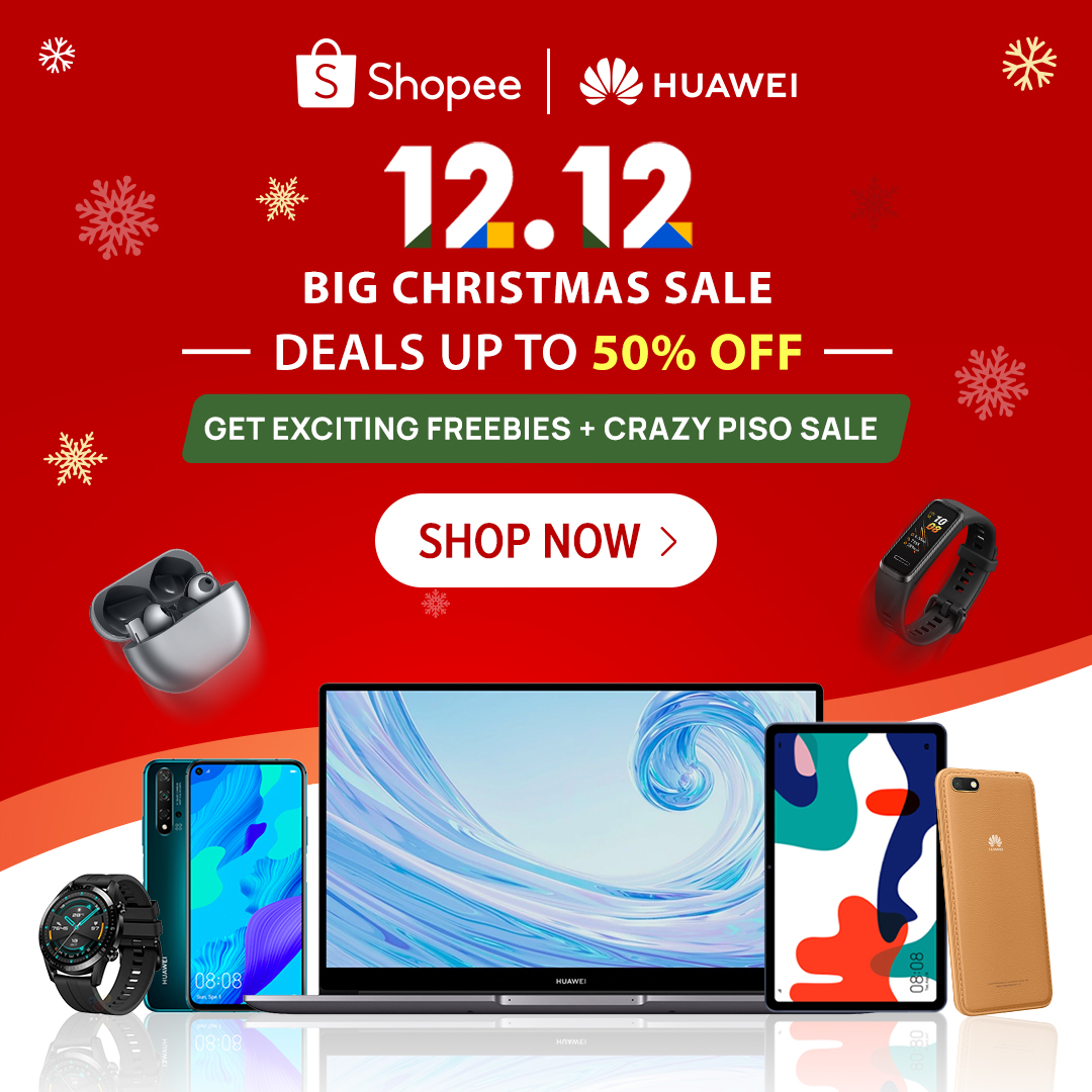 Huawei & Shopee’s 12.12 Super Sale Event