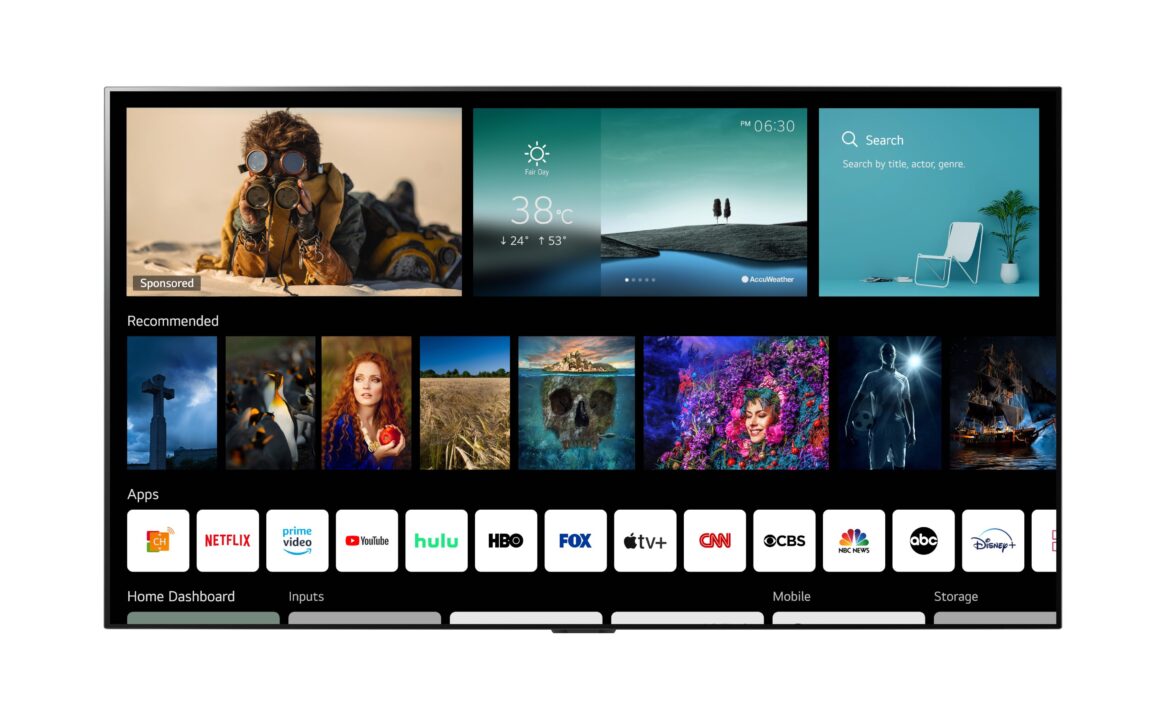 LG’s WebOS 6.0 Smart TV Platform Designed for Viewers Today