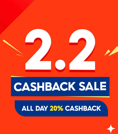 Shopee and INSPI Philippines 2.2 Cashback Sale!