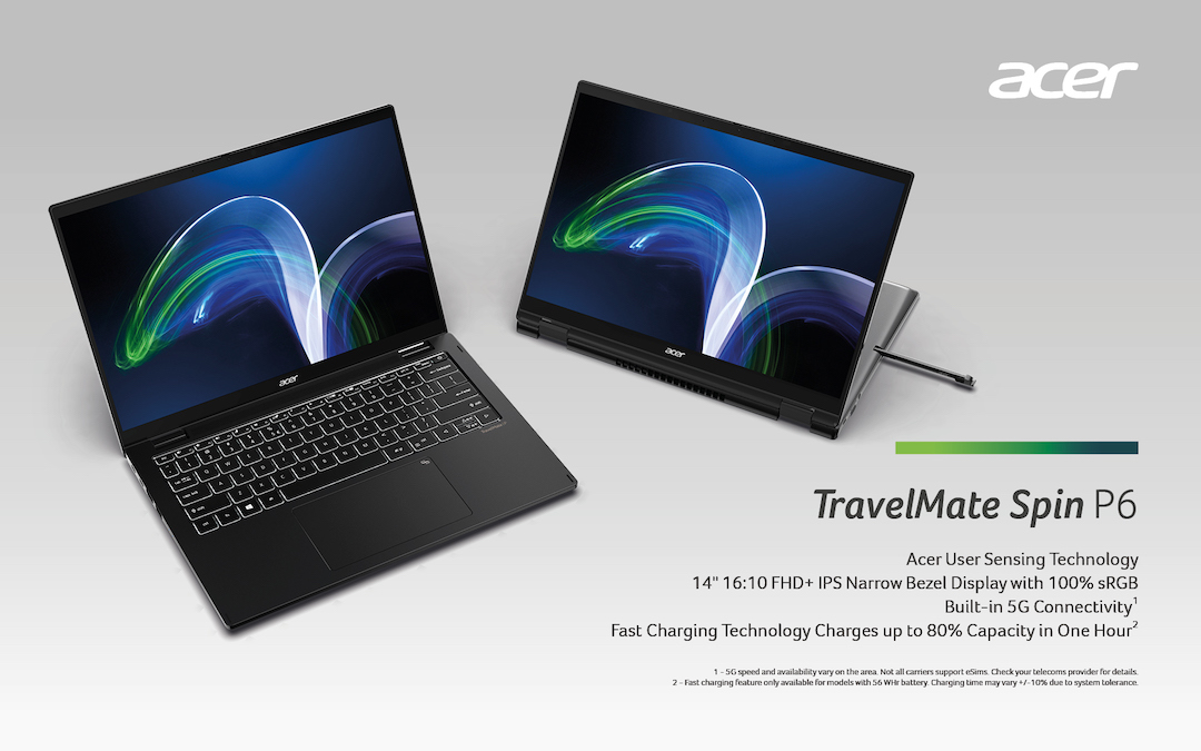 Acer Unveils New TravelMate P6 Series for Hybrid Workstyles