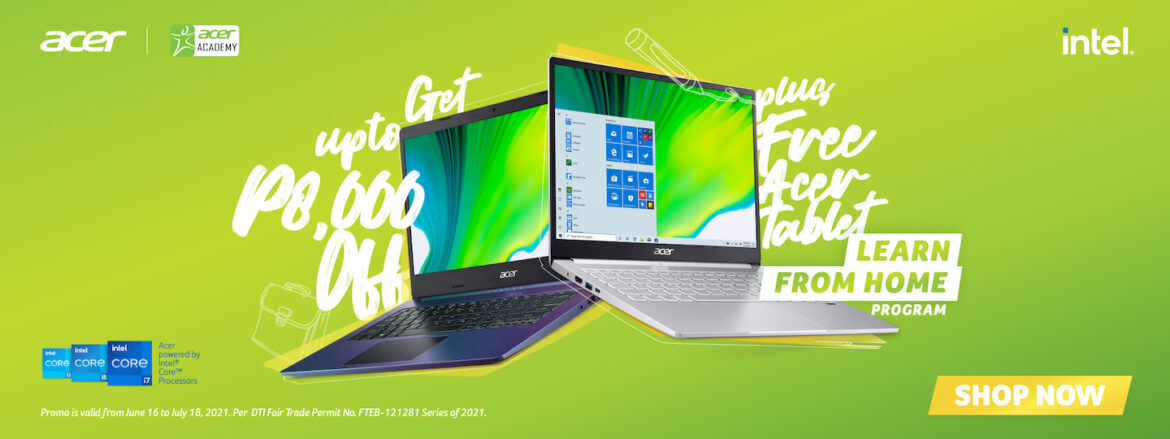 KathNiel leads Acer’s Learn from Home Program