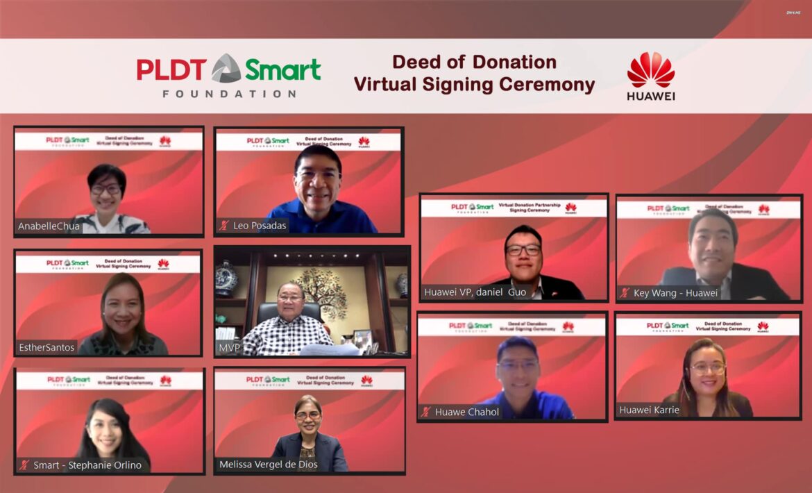 Huawei Donates $200,000 for PLDT Smart Foundation’s CSR