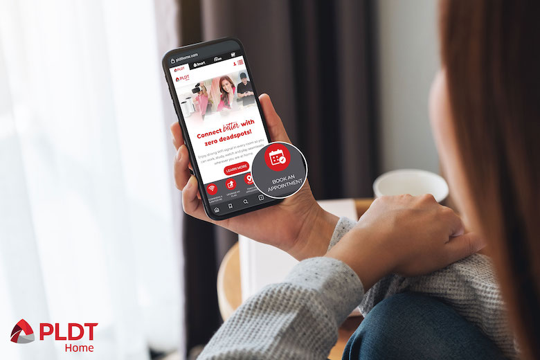 PLDT Home Launches Online Booking Appointment Service for Store Visit