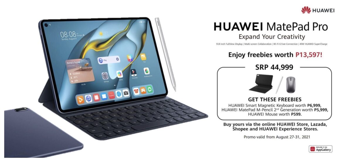 10.8″ HUAWEI MatePad Pro Now Available the Philippines