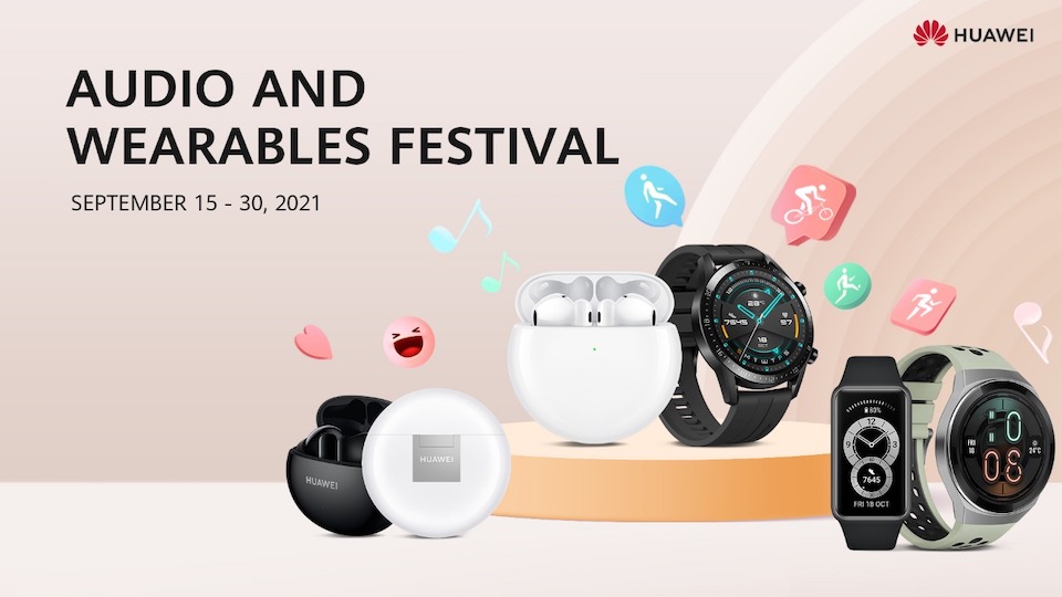 HUAWEI celebrates the Audio and Wearables Festival 2021