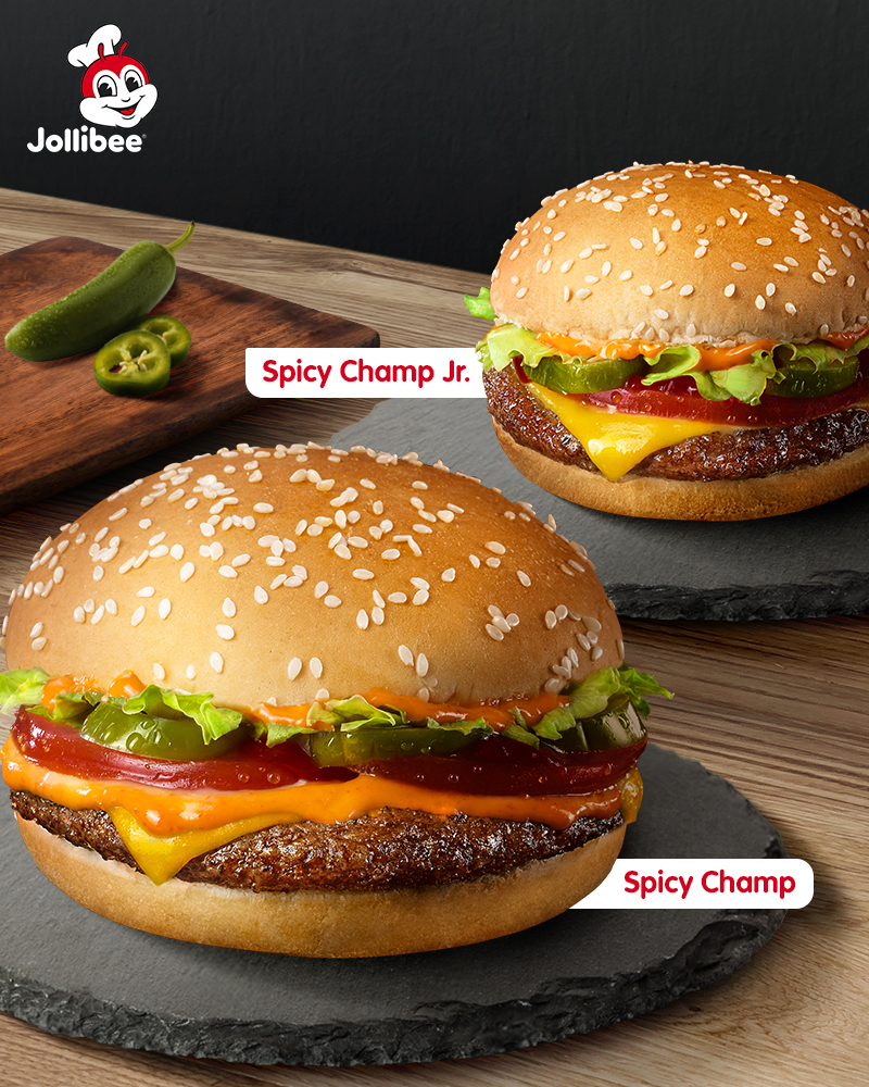 Jollibee Launches its New Spicy Champ in More Stores Nationwide