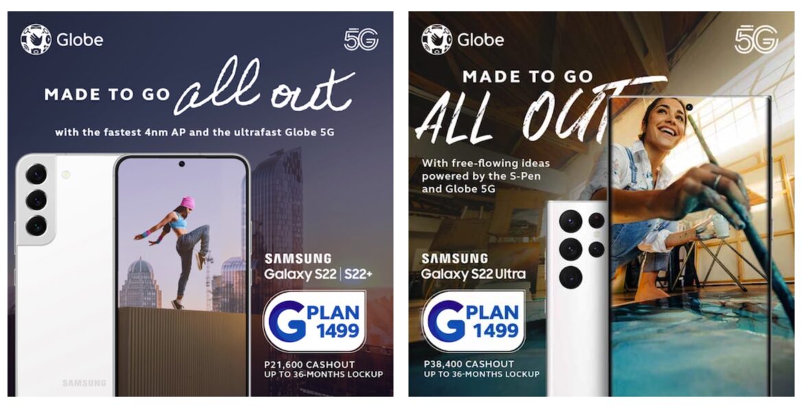 Go All-Out with the New Samsung Galaxy S22 Powered by Globe