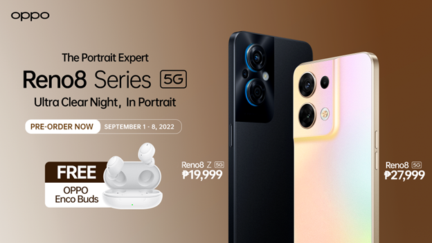 OPPO Reno8 Series 5G Now Available for Pre-order now!
