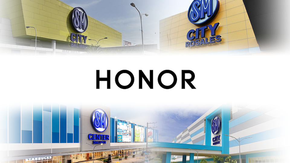 HONOR Continues to Expand its Presence in SM Malls!