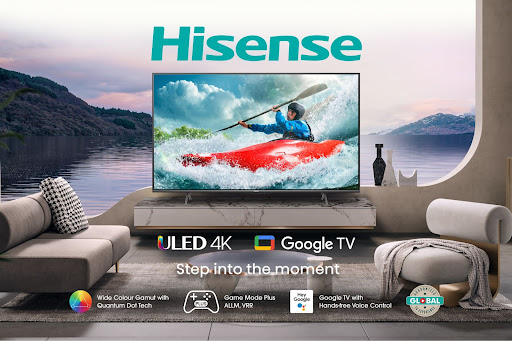 Jazz up your holidays with Hisense U60H 4K ULED Google TV