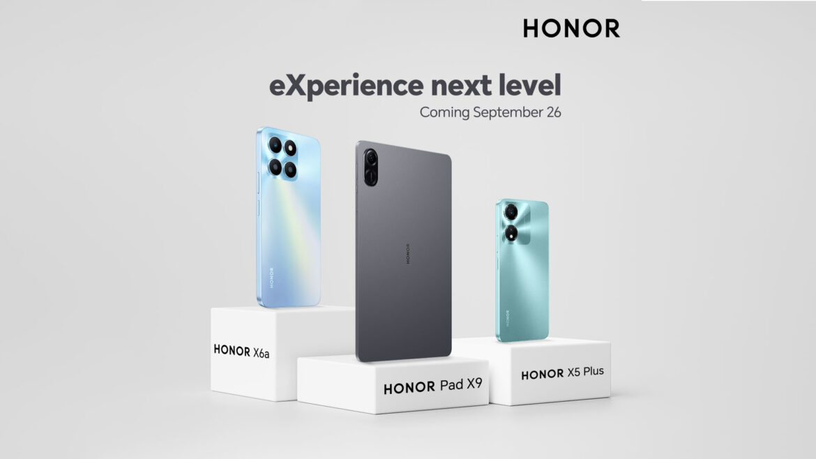 HONOR to Launch X6a, X5 Plus, and Pad X9