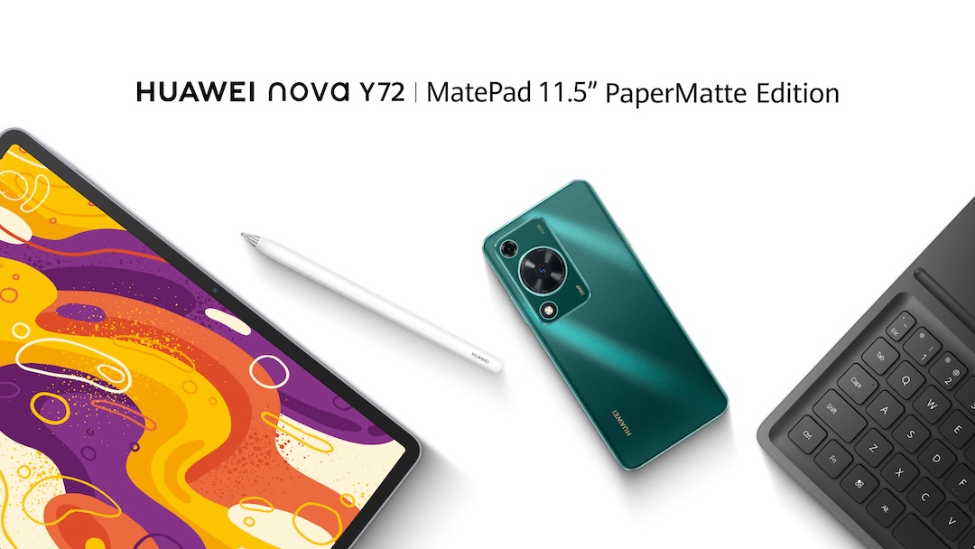 Huawei Unveils MatePad 11.5″ PaperMatte & nova Y72