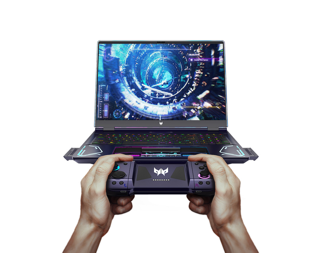 Project DualPlay: Gaming Laptop with Detachable Controllers