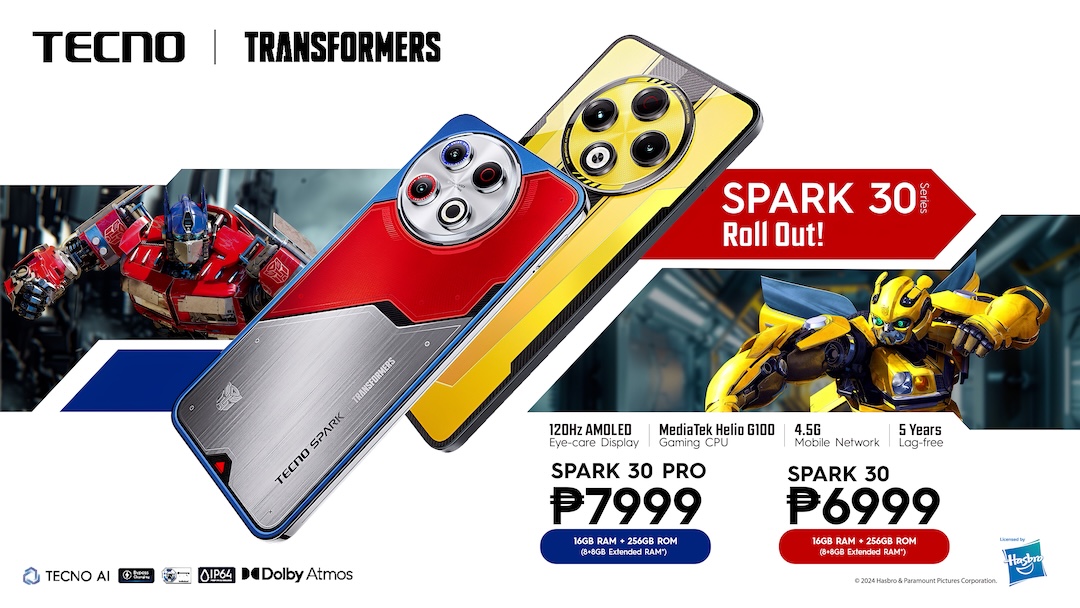TECNO SPARK 30 Series: Power, Style, and a Touch of Transformers
