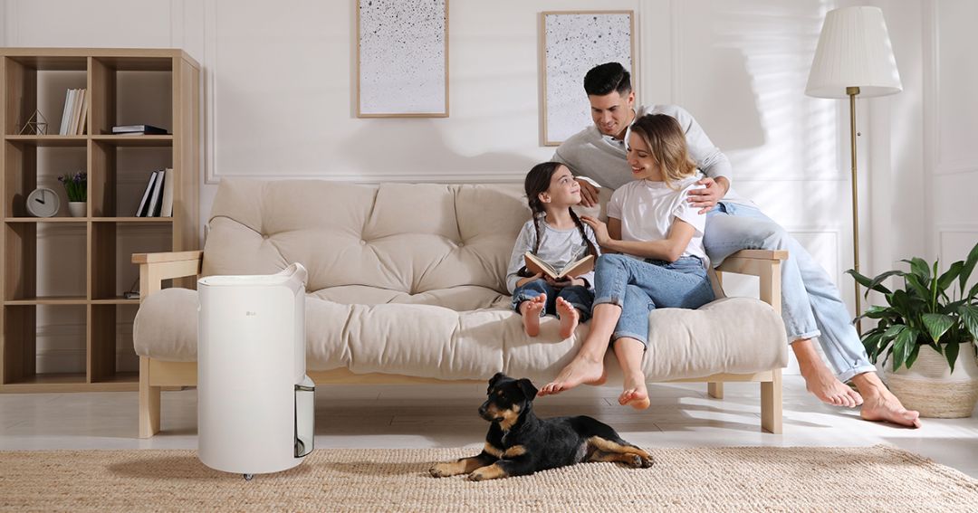 LG Rainy Day Tech: Dehumidifiers, AI Aircon, & Smart Vacuums for a Cozy Home