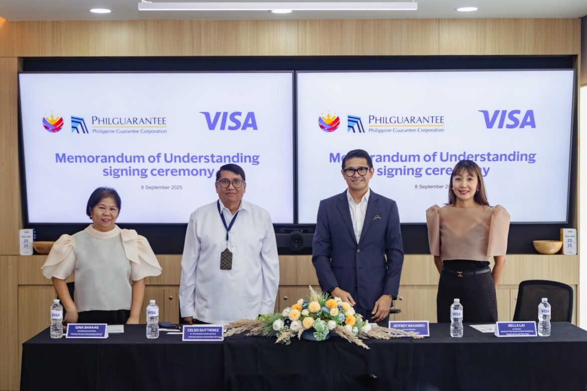 Visa and PhilGuarantee sign agreement to support MSME growth