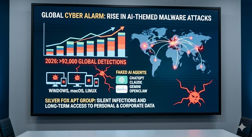 Kaspersky detected more than 92,000 malware attacks disguised as AI services in 2026