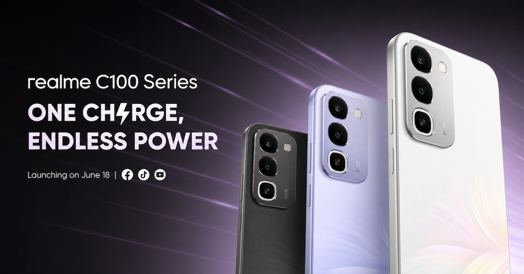 realme Teases the C100 Series with Up to 8000mAh Titan Battery