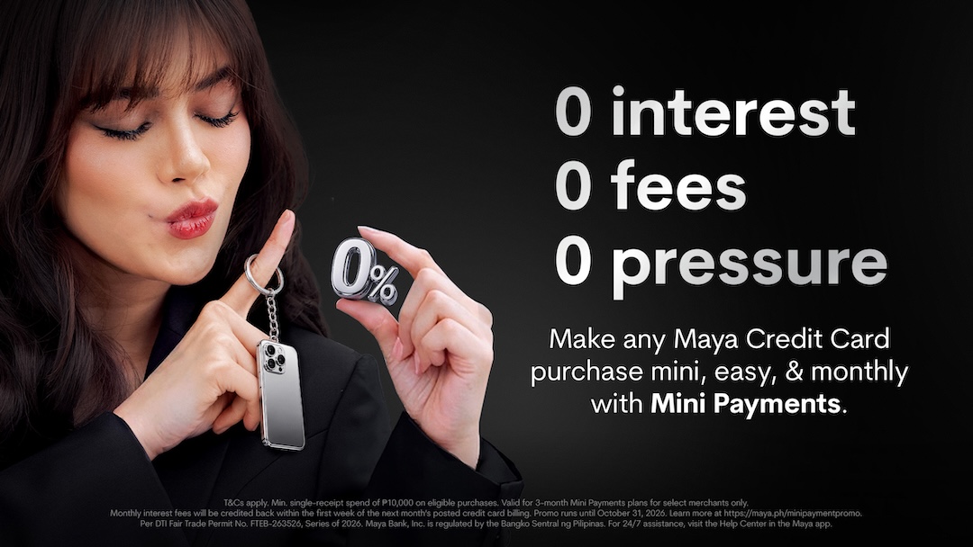 Maya Mini Payments: 0% Interest on Gadgets & Appliances PH