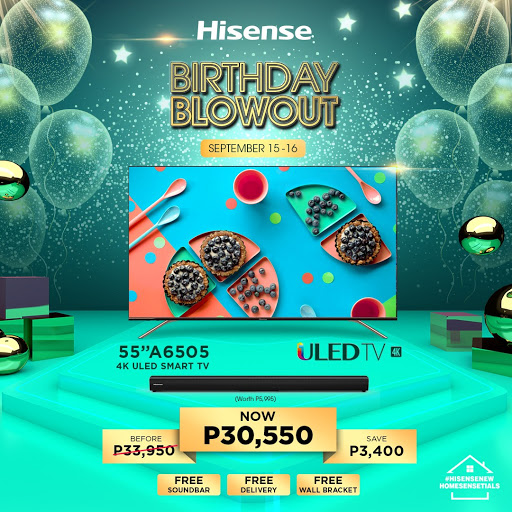 Hisense Celebrates Brand Day with Superb Deals on TVs and Home Essentials