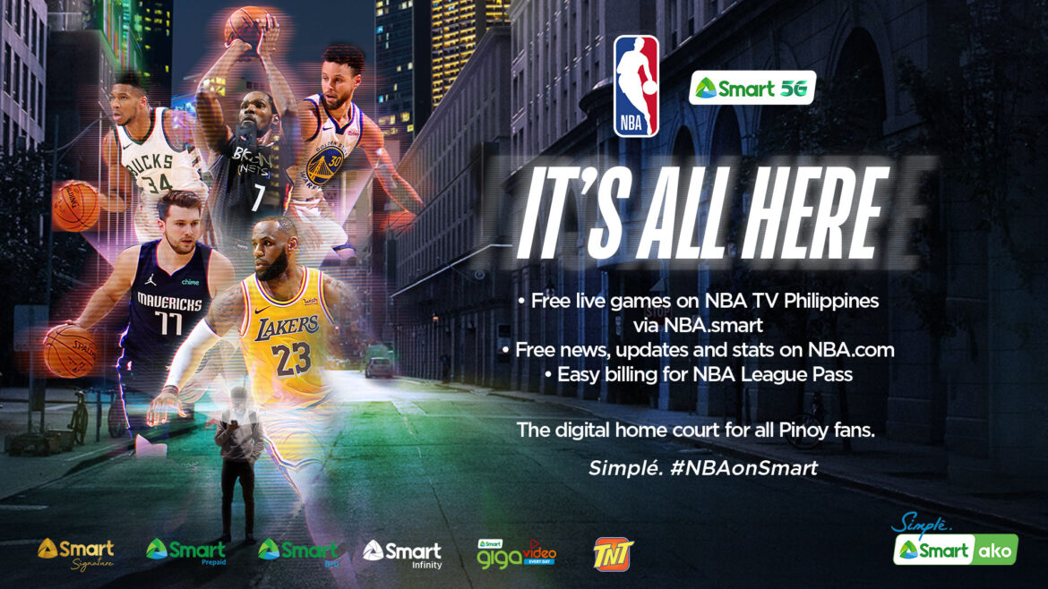 NBA and SMART Launch NBA’s Official Digital PH Destination