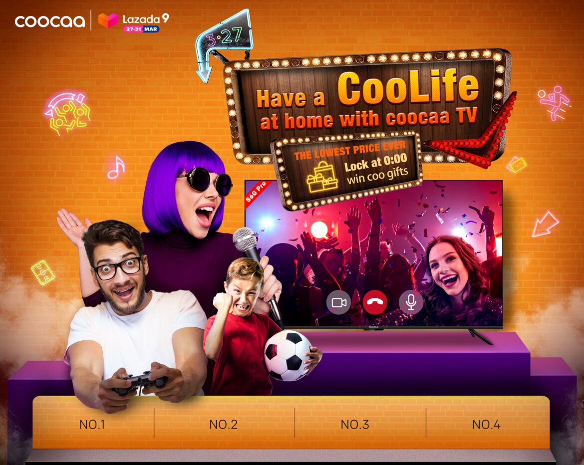 coocaa’s S6G Pro Smart TV joins Lazada’s Birthday Sale!