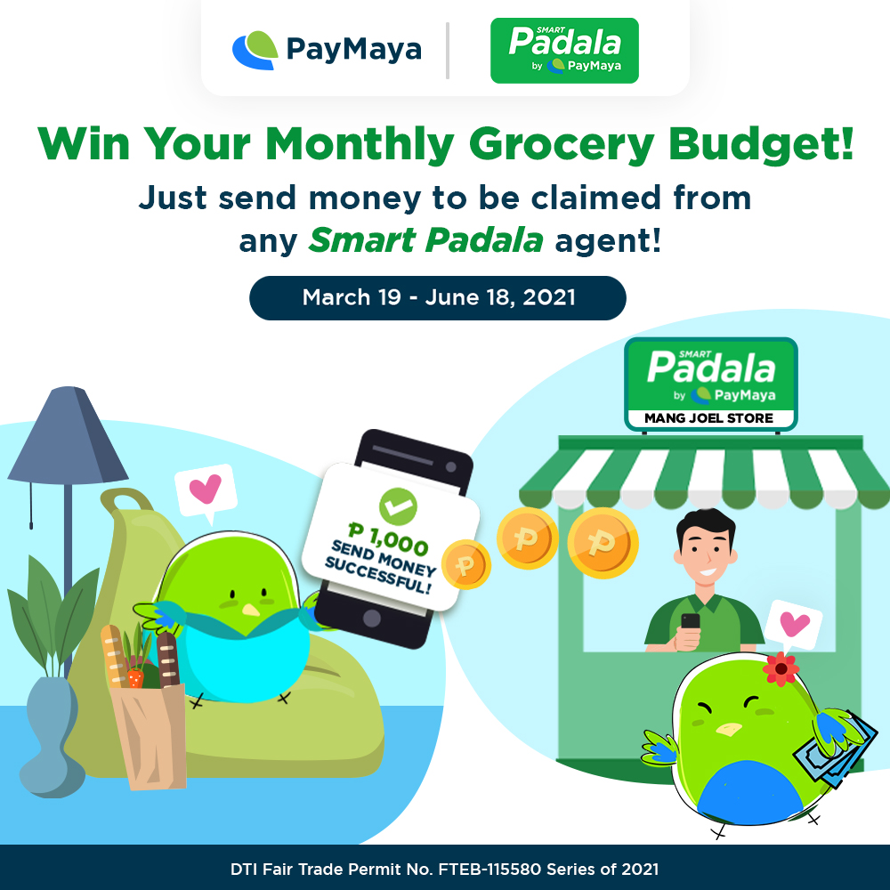 Win As Much As P100,000 When You Send Mey from PayMaya to Smart Padala