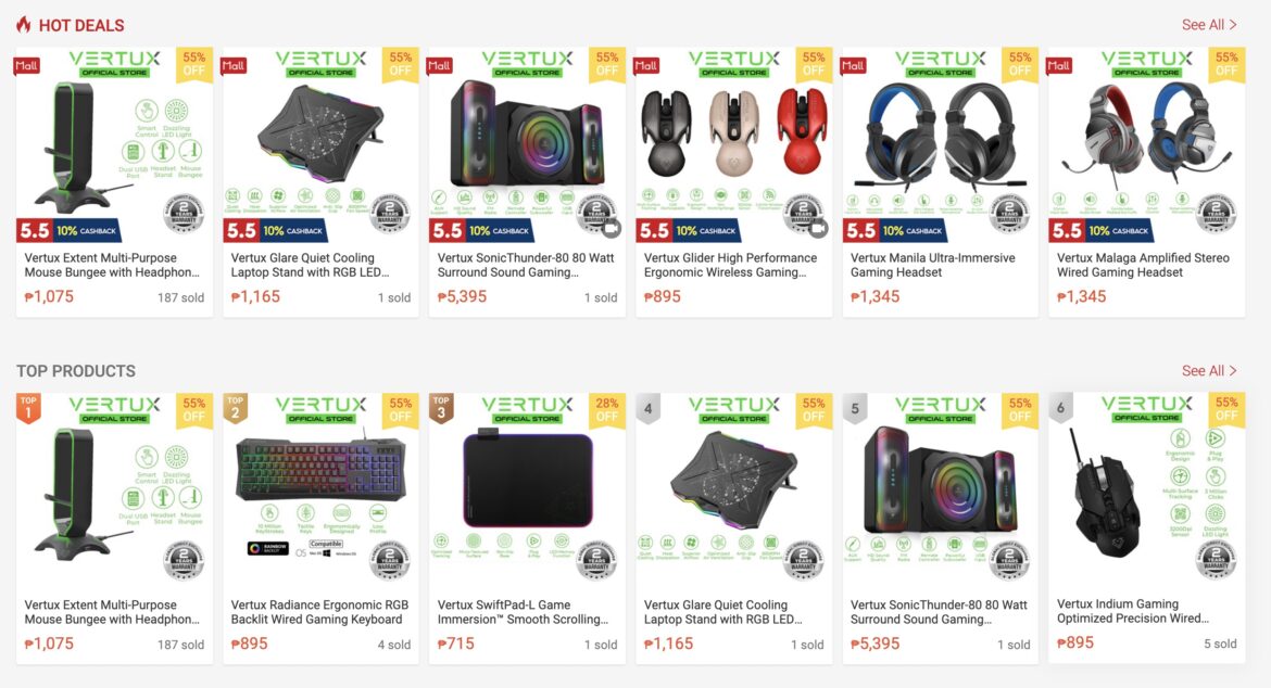 You Can Now Get Vertux Products in this E-Commerce Channels