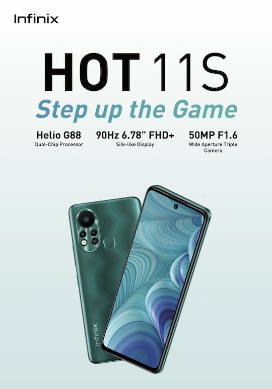 Infinix Teases HOT 11S, A New Budget Gaming Phone Champion