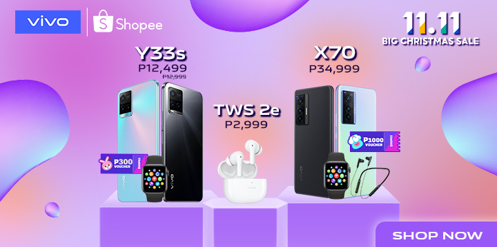 Live your best vivo life with amazing deals this Shopee 11.11