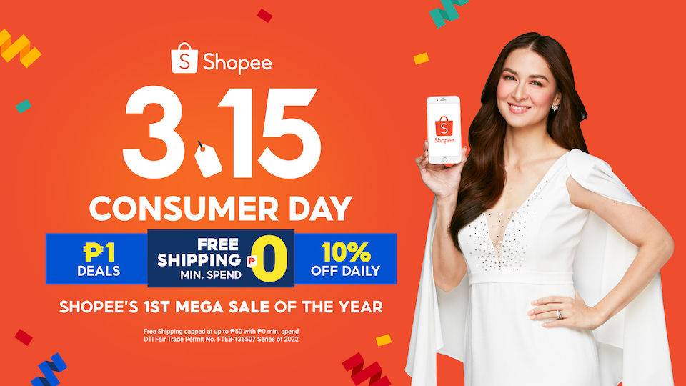Shopee’s First Mega SALE with New Brand Ambassador – Marian Rivera