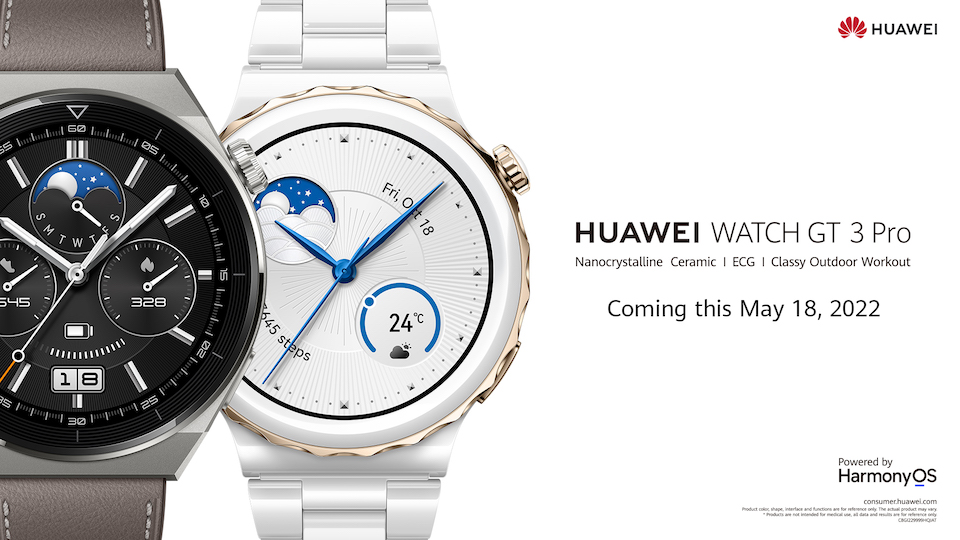 A luxe, high-tech smartwatch for a healthy mind and body – HUAWEI GT3 Pro￼