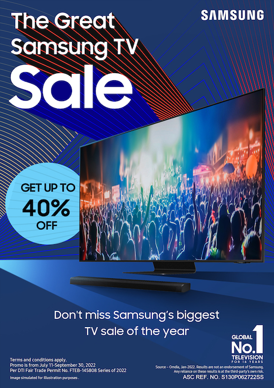 Samsung TVs, Soundbars are 40% off at the Great Samsung Sale￼