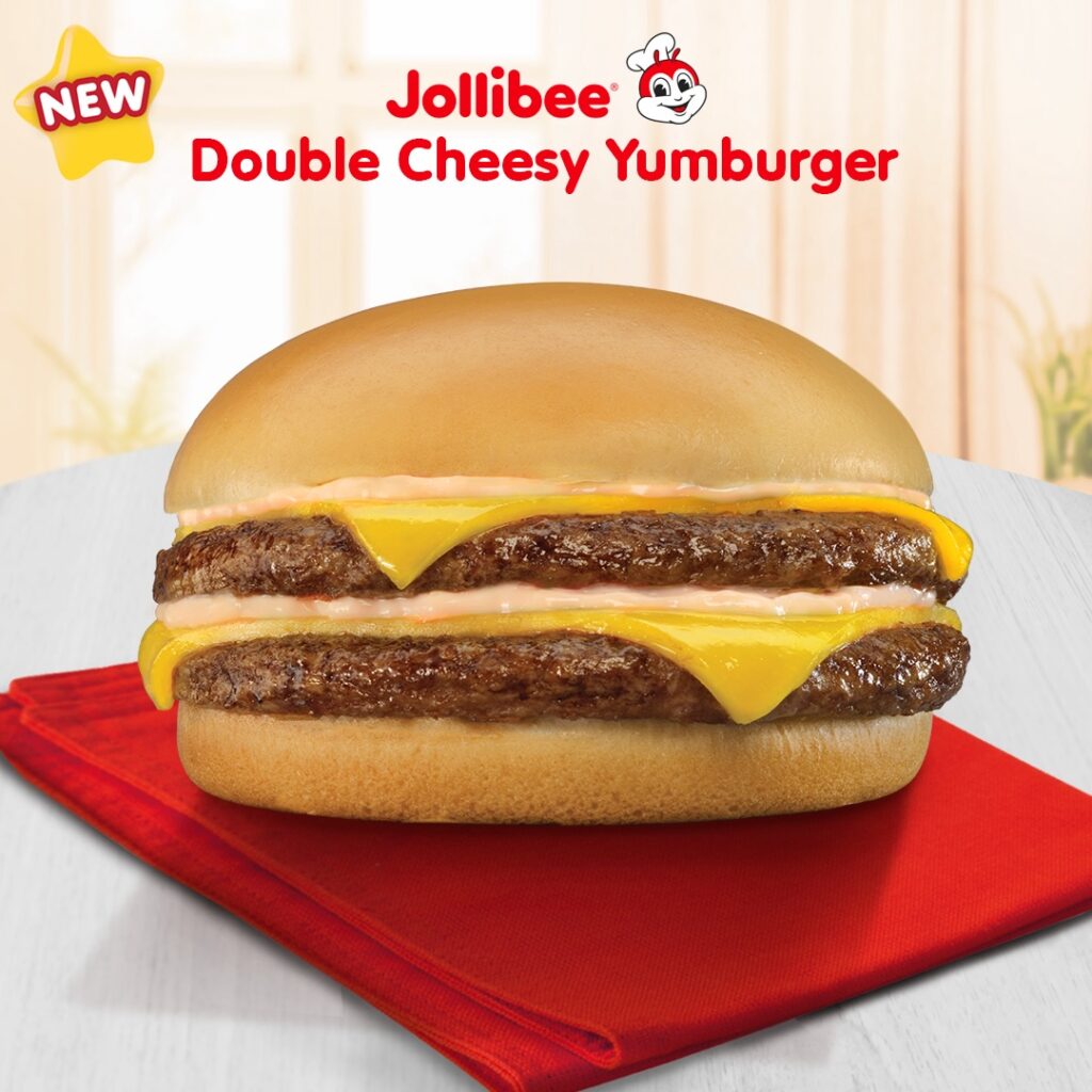Jollibee Cheesy Yumburger: Now Comes in Double