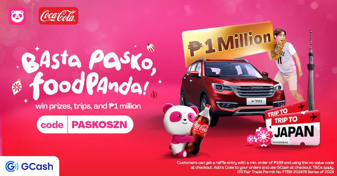 Win Big This Christmas! Join the foodpanda Christmas Raffle