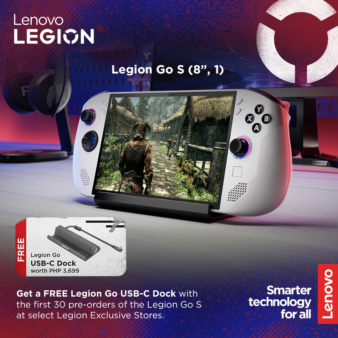 Level Up Your Game: Pre-Order the Lenovo Legion Go S and Get a Free Dock!