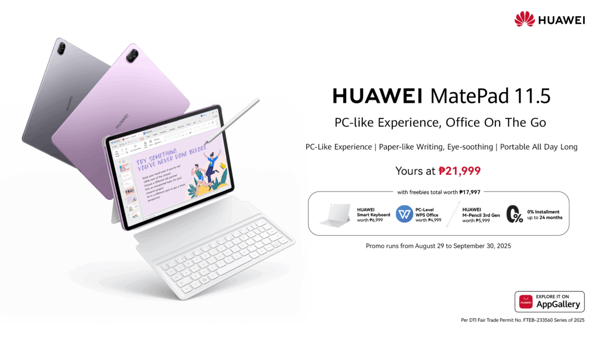 HUAWEI MatePad 11.5 (2025) Launched: Paper-Like Display & PC Experience