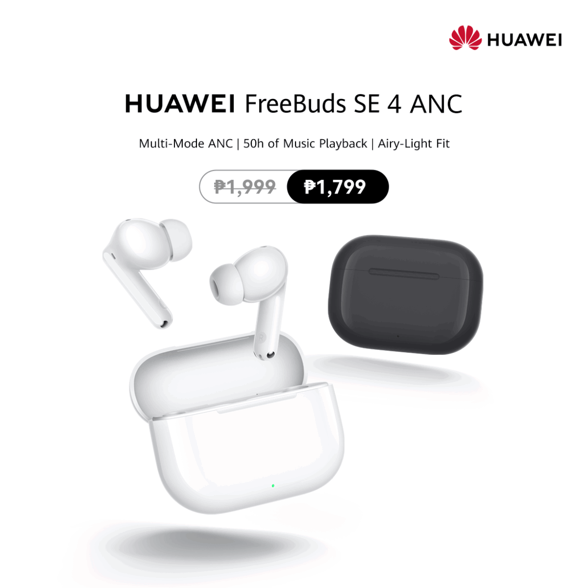 HUAWEI FreeBuds SE 4 ANC: Now Available for P1,799