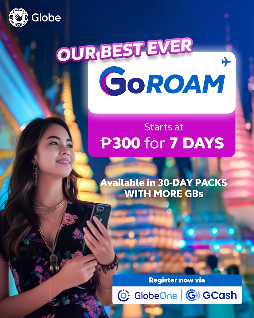 Globe GoRoam Expands to Europe, Offers Rates Cheaper Than eSIMs Starting at ₱300