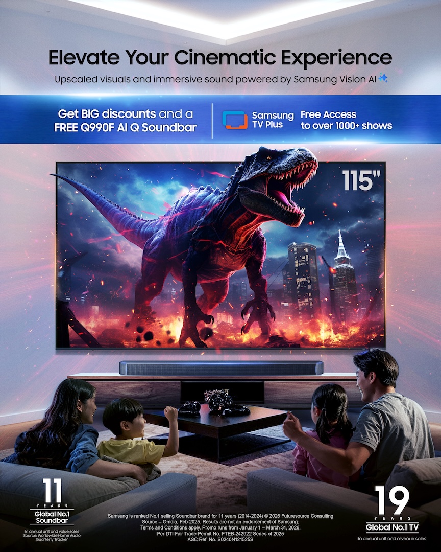 Samsung Vision AI TV 2026 PH: Save Up to ₱58K & Huge Freebies