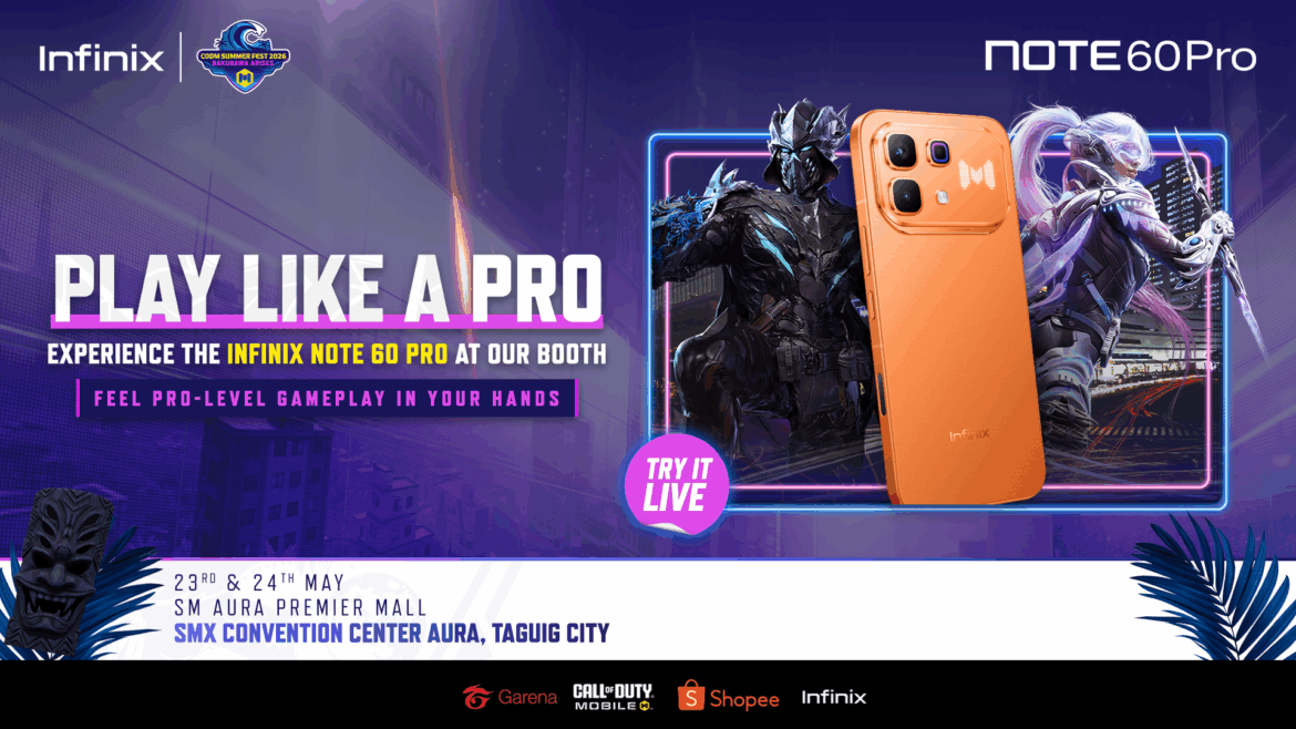 Infinix NOTE 60 Pro at CODM Summer Fest 2026: What to Expect at the Booth