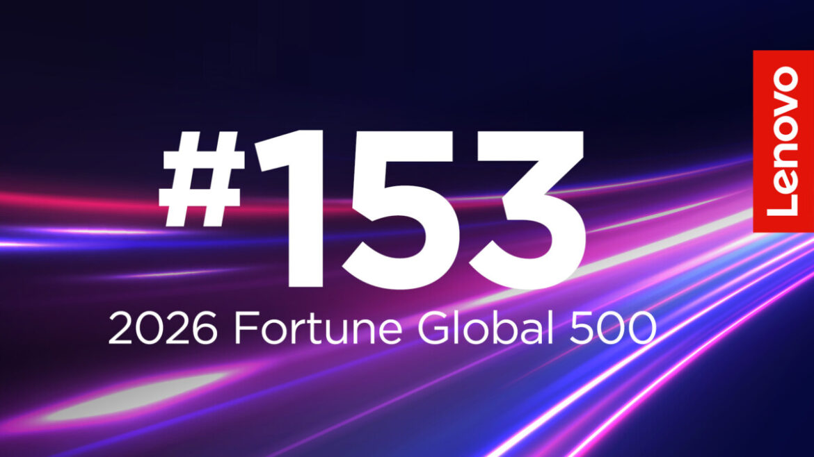 Lenovo Climbs to Number 153 on Fortune Global 500