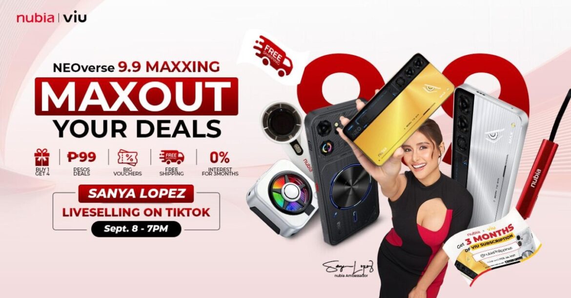 Sanya Lopez & nubia 9.9 MAXXING: Max Out Your Tech Deals