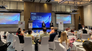 Guests seated at an EastWest Priority Partnership Perspectives forum